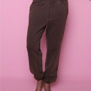 Casual Brown Jogger Pants for Women